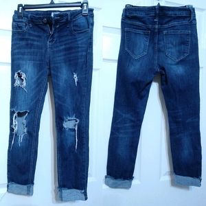 𝐁𝟐𝐆𝟏𝙁𝙍𝙀𝙀 👖 DISTRESSED SKINNY JEANS SIZE 5